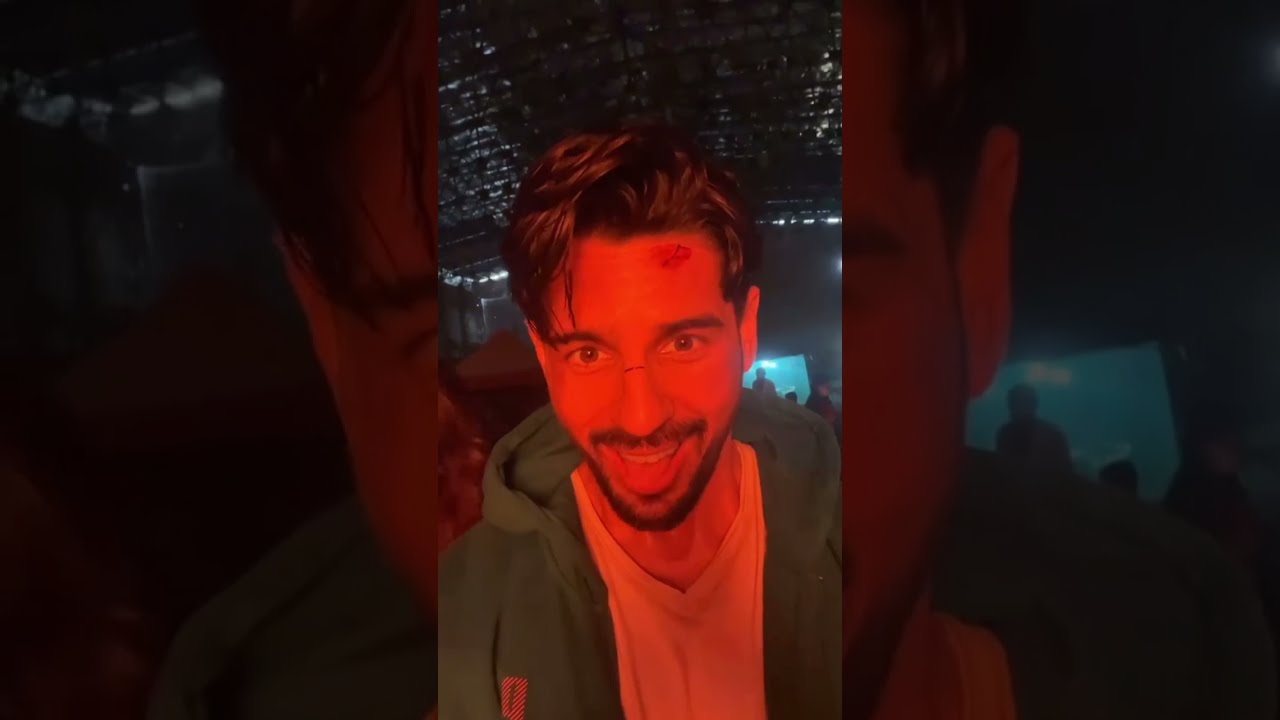 Sidharth Malhotra and Disha Patani on set of #Yodha