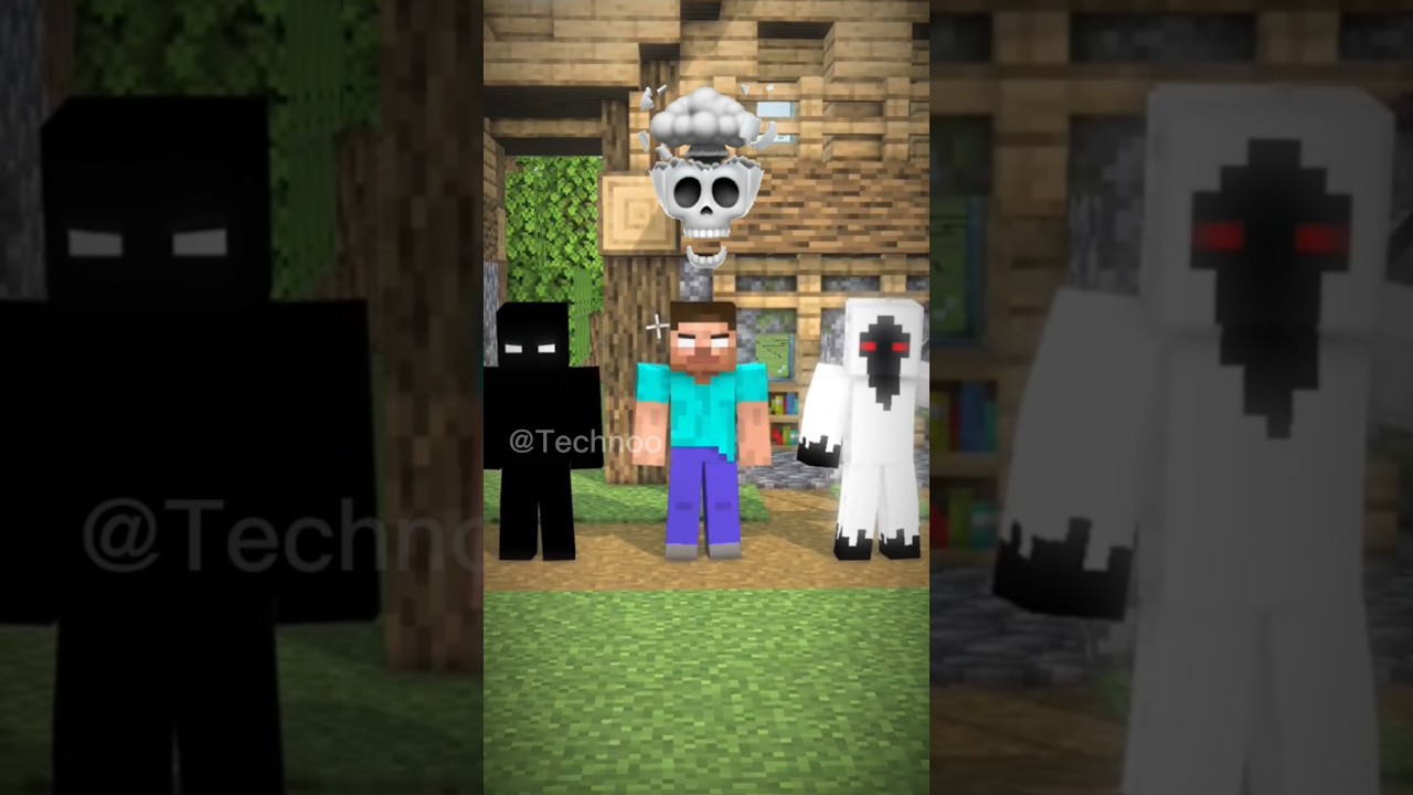Sigma Herobrine VS Notch 💀 #sigma #herobrine #minecraft #animation #shorts #memes