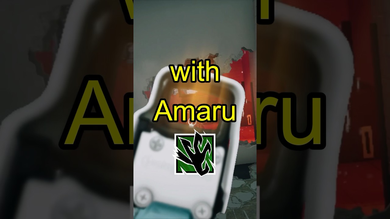 Sigma Tips & Tricks for Amaru #rainbowsixsiege