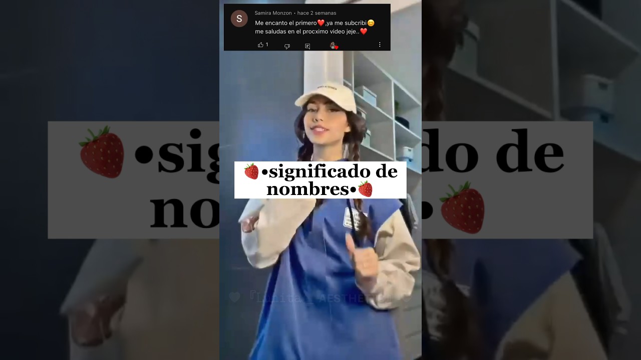 •Significado de nombres•