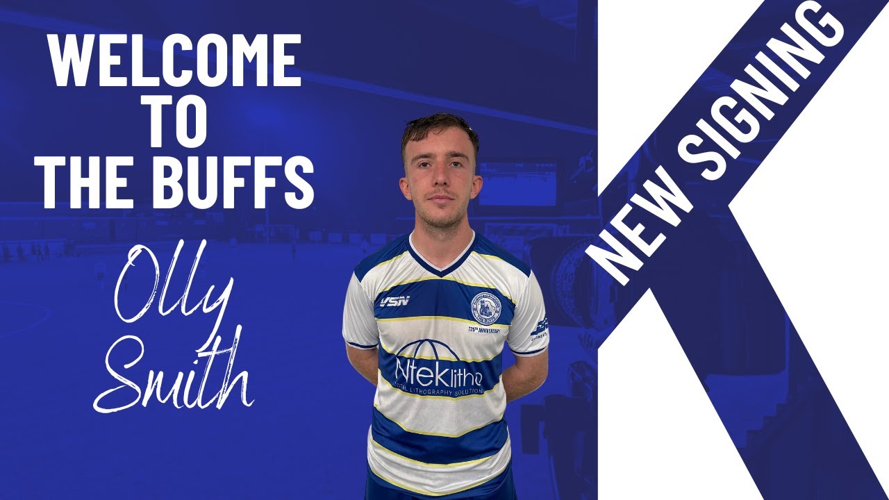 SIGNING: Welcome to The Buffs - Olly  Smith