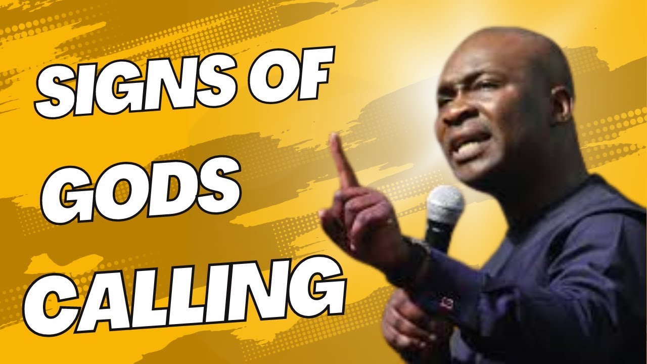 SIGNS OF GOD'S CALLING : APOSTLE JOSHUA SELMAN #apostlejoshuaselman #koinoniaglobal #koinonia