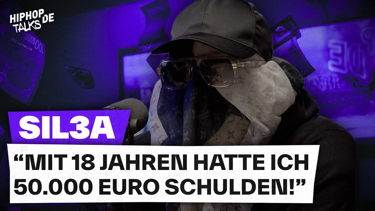 SIL3A über seine Haftstrafe, eigenes Label, Leben als Dealer & Zeit in U-Haft | HIPHOP.DE TALKS #28