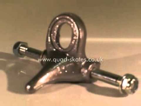 Silver Bling Quad Skate Hangers