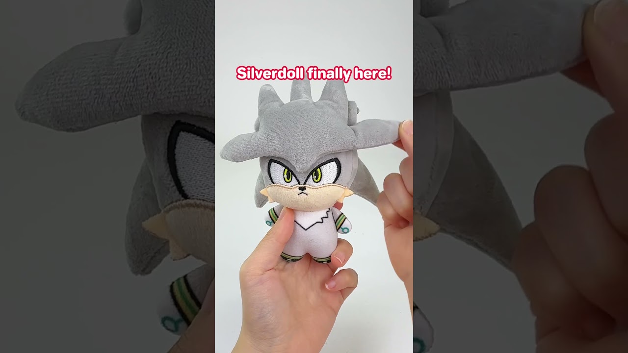 Silverdoll is here! #silver #silverthehedgehog #sonic3 #sonicmovie #plushshop