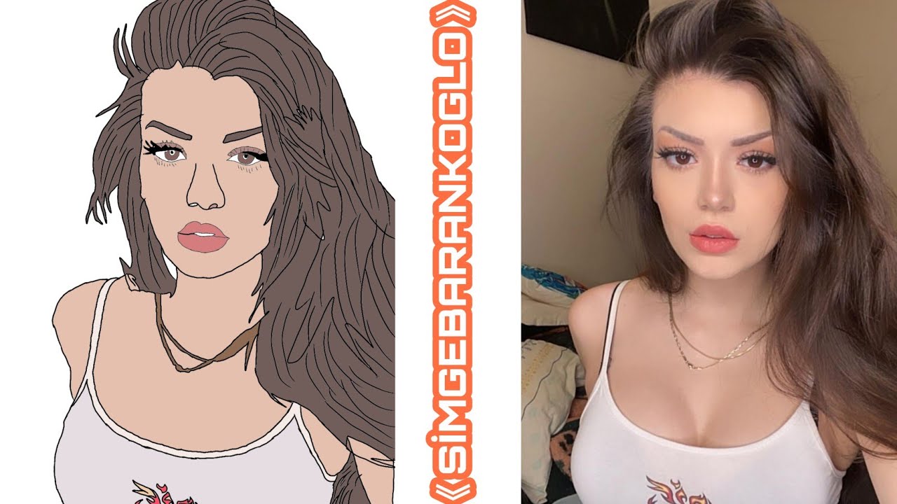 simge baran koglonun dijital fotoğrafı nasıl yapılır? ( autodesk sketchbook)