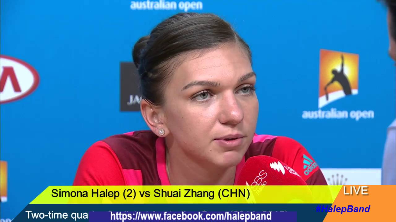 Simona Halep Full Interview before AusOpen 2016 (English & Romanian)