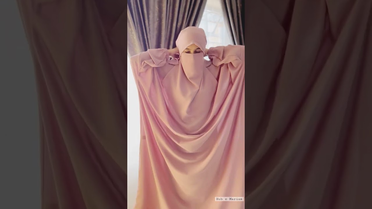 Simple and Easy style to tie Jilbab #tutorial #islam #simple