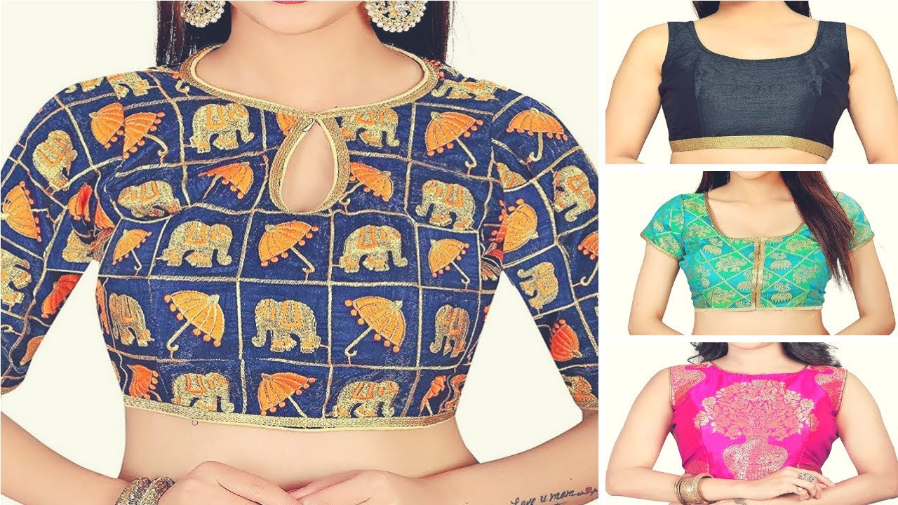 Simple Blouse Designs Photos 2021