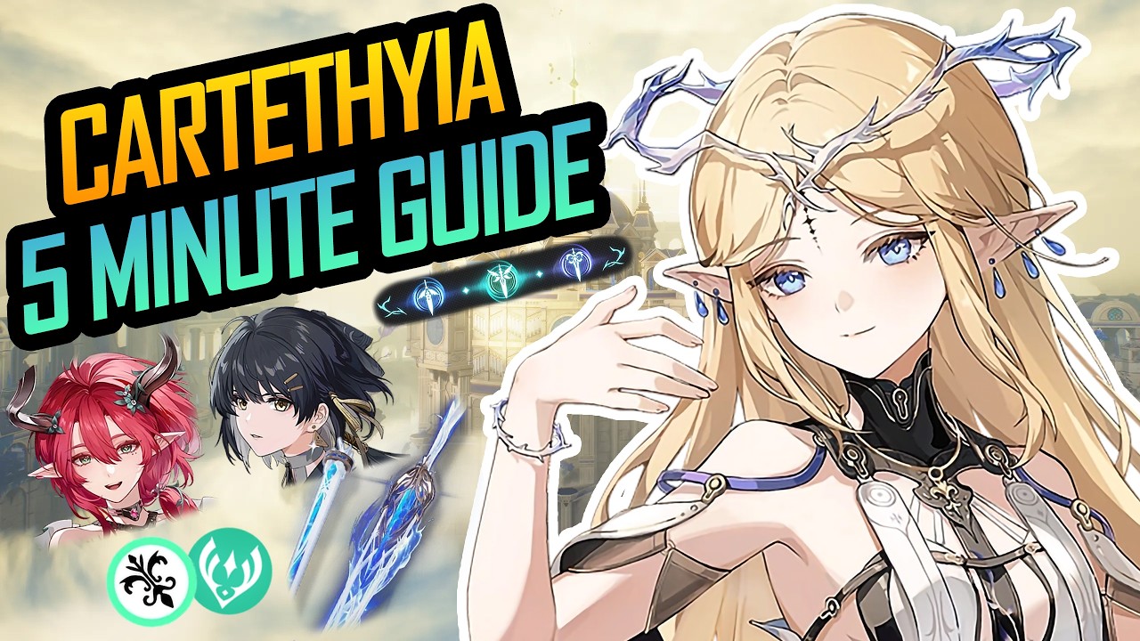 SIMPLE EASY CARTETHYIA GUIDE in 5 Minutes Wuthering Waves