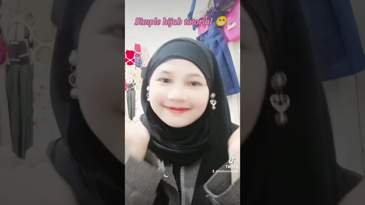 Simple Hijab Tutorial 🥰