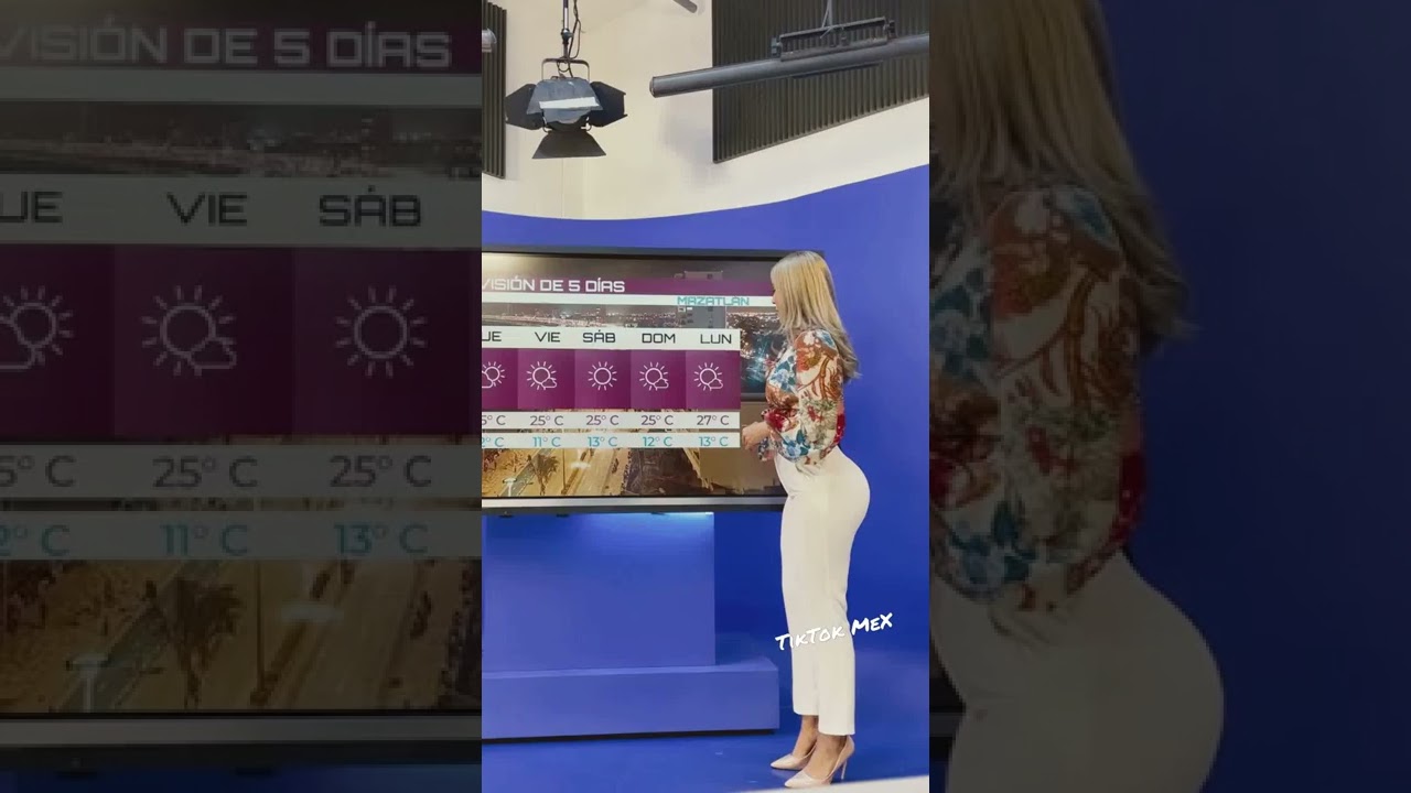 Simply Gorgeous Weather Girl With Amazing Body Shape  ❤️ 1080p