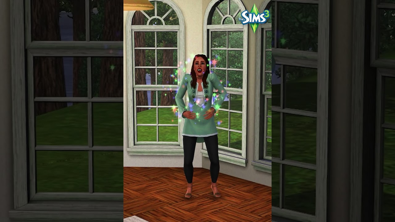 Sims 2 vs Sims 3 vs Sims 4 - Home Birth