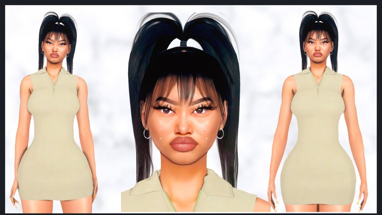 🤍Sims 4 CAS Miracle Amador| CC FOLDER & SIM DOWNLOAD