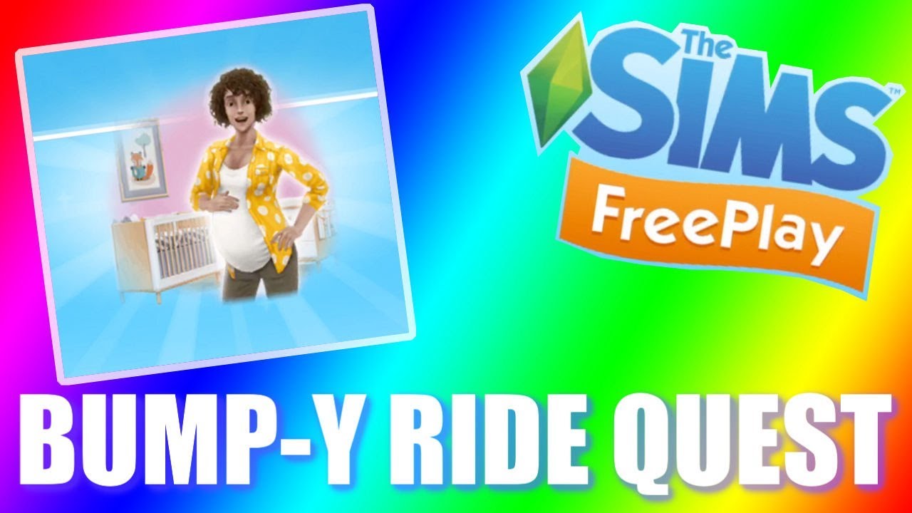 Sims Freeplay | Bump-y Ride Quest Walkthrough | Pregnancy Update
