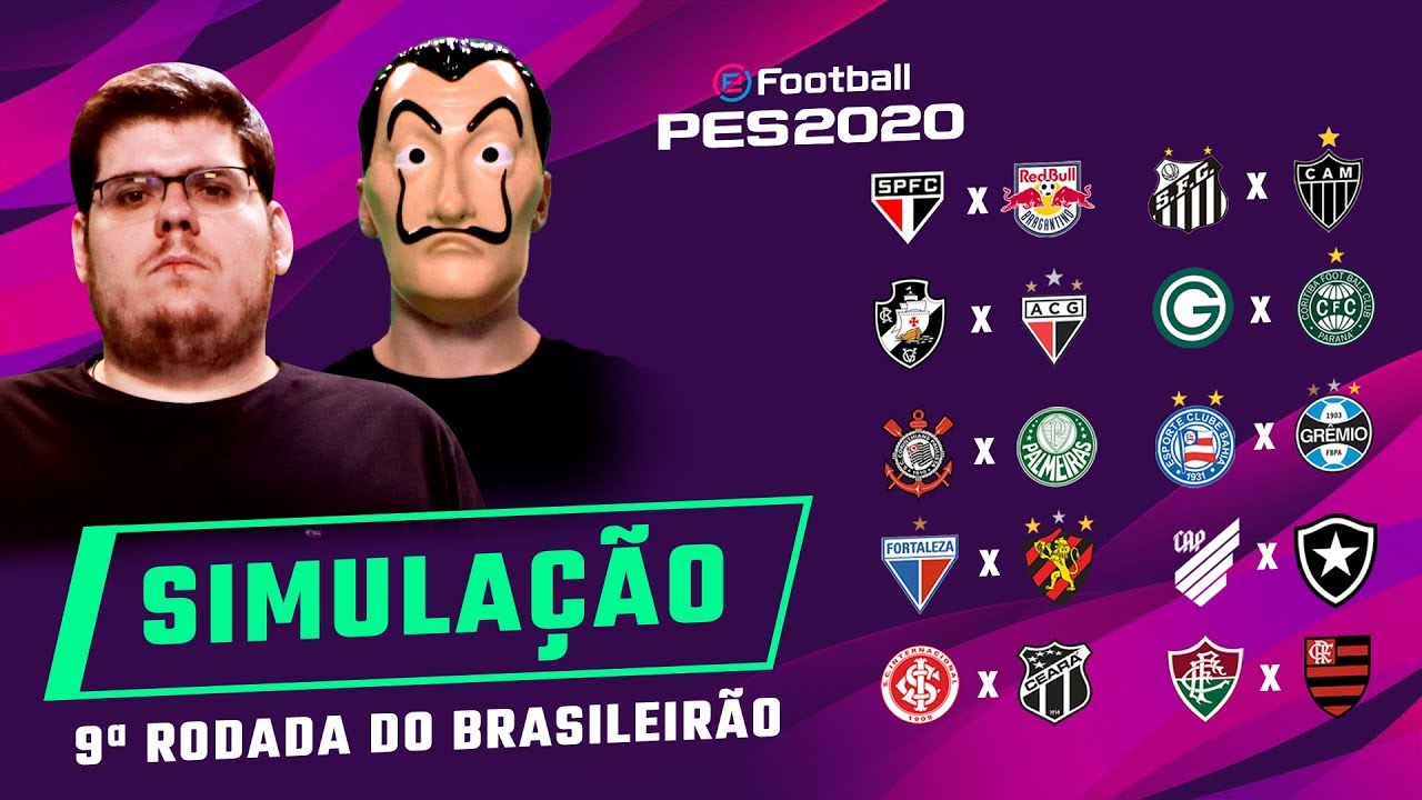 SIMULAÇÃO DO CAMPEONATO BRASILEIRO - DOMINGO DE CLÁSSICOS