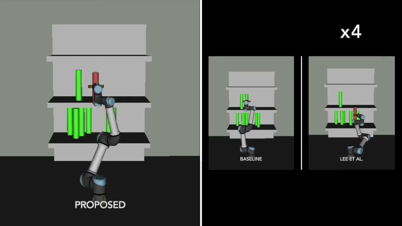 [Sim]Universal robot & [Real]Franka robont - motion planning