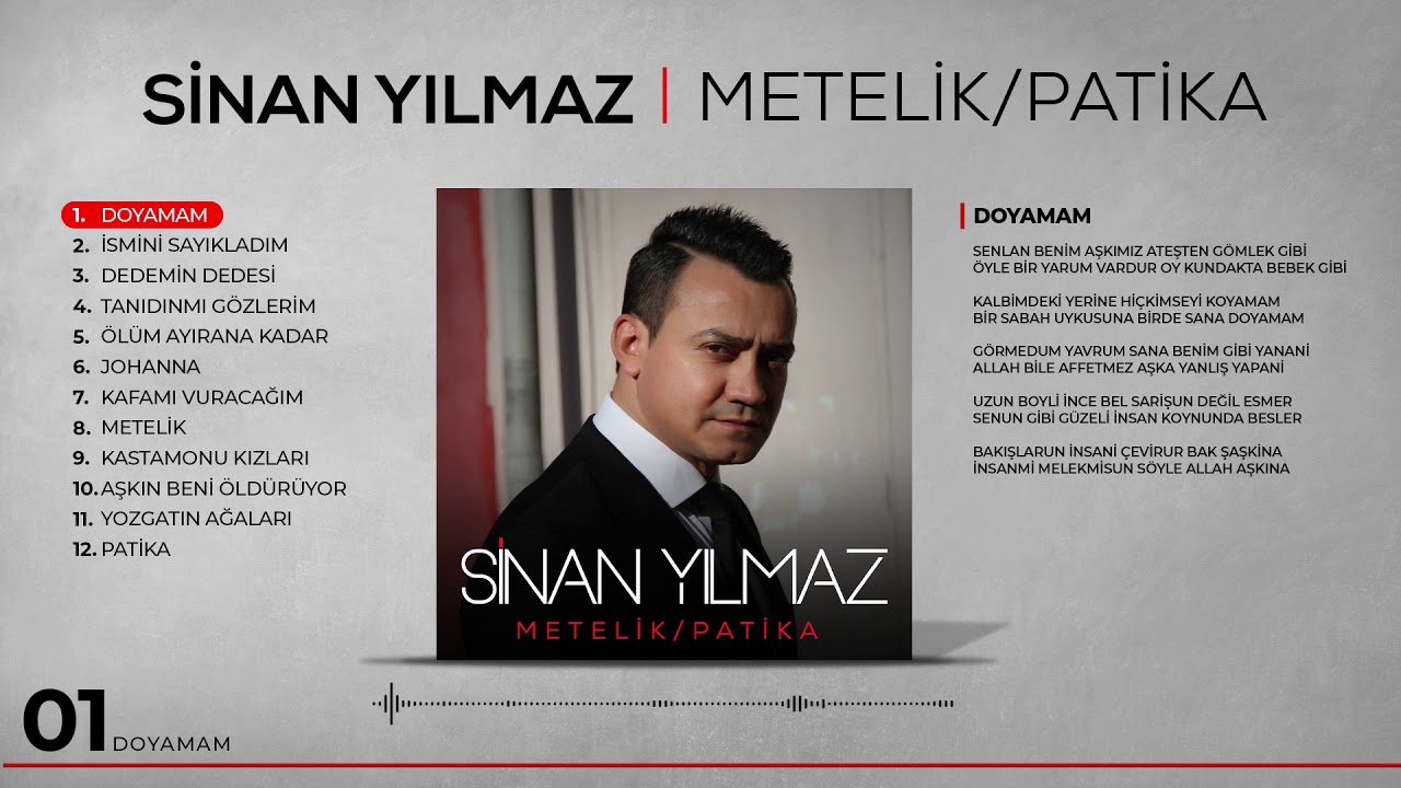 Sinan Yılmaz - Doyamam (Official Video)