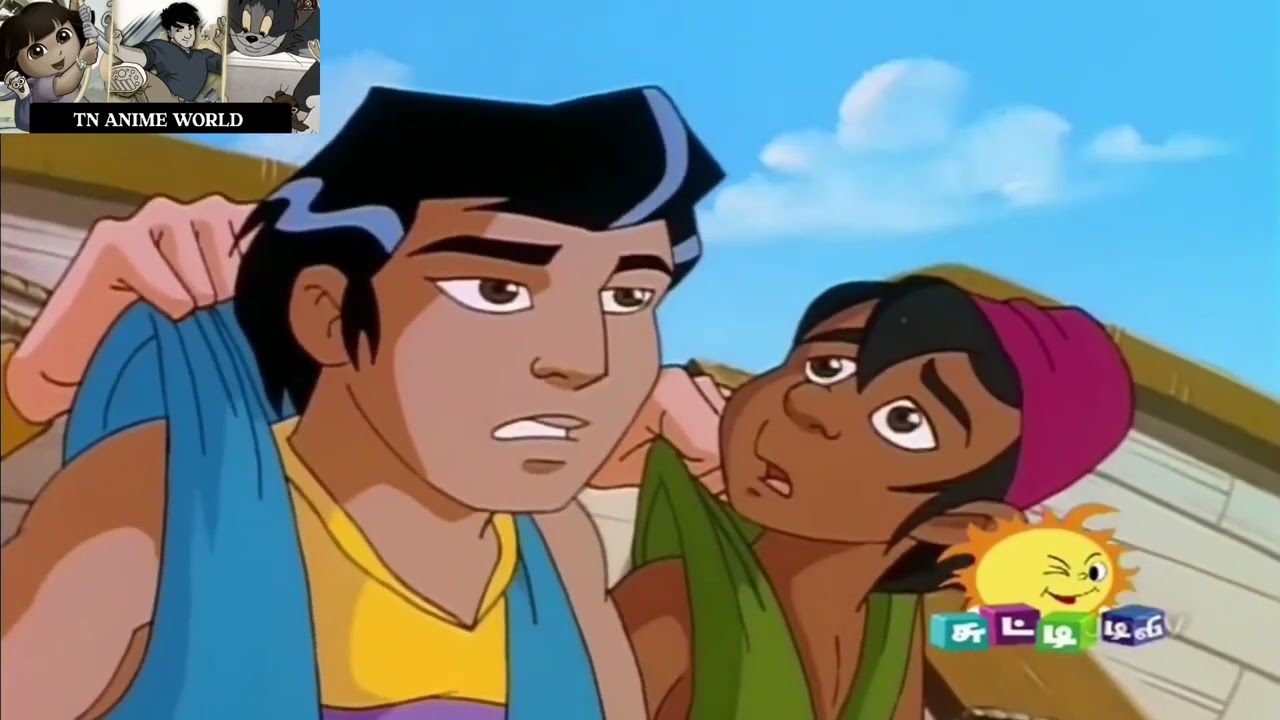 Sindhu bathum aruptha Theevum Tamil | EPISODE 10 | Chutti tv | #sindhubaadh #chuttitvtamil #akram