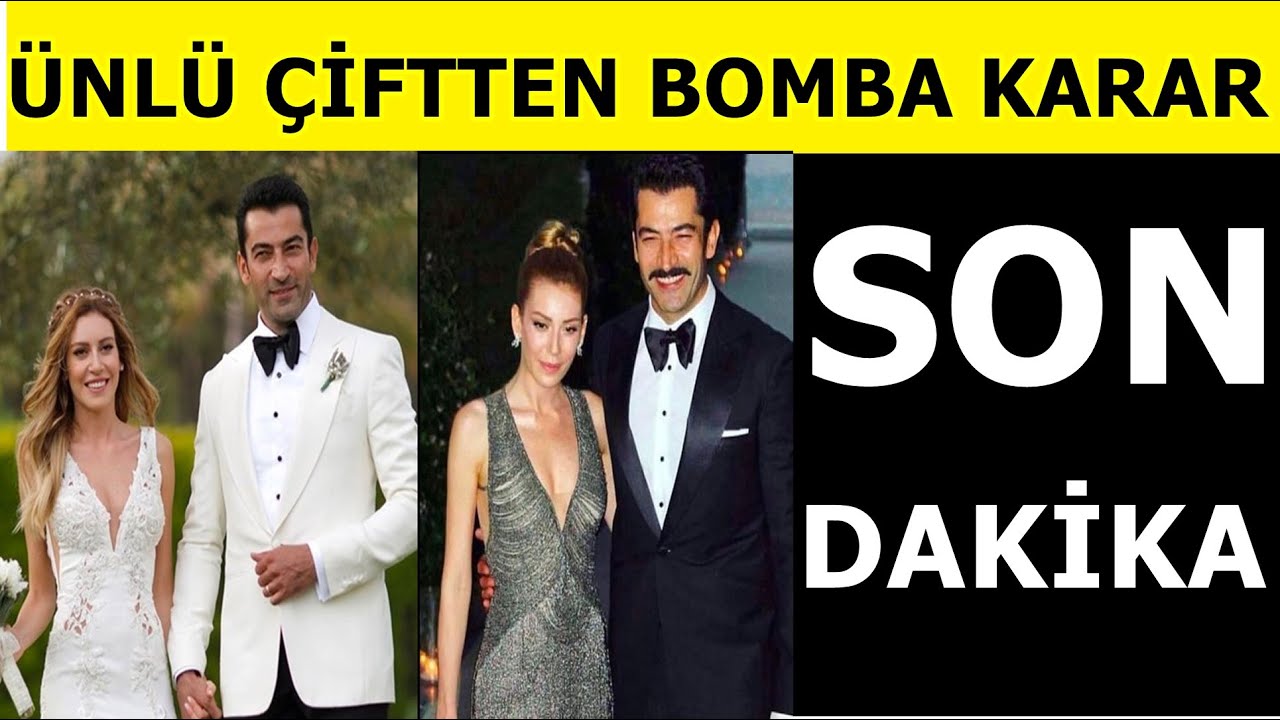 Sinem Kobal eşi Kenan İmirzalıoğlu'nu ikna etti! ünlü çift kararını verdi!
