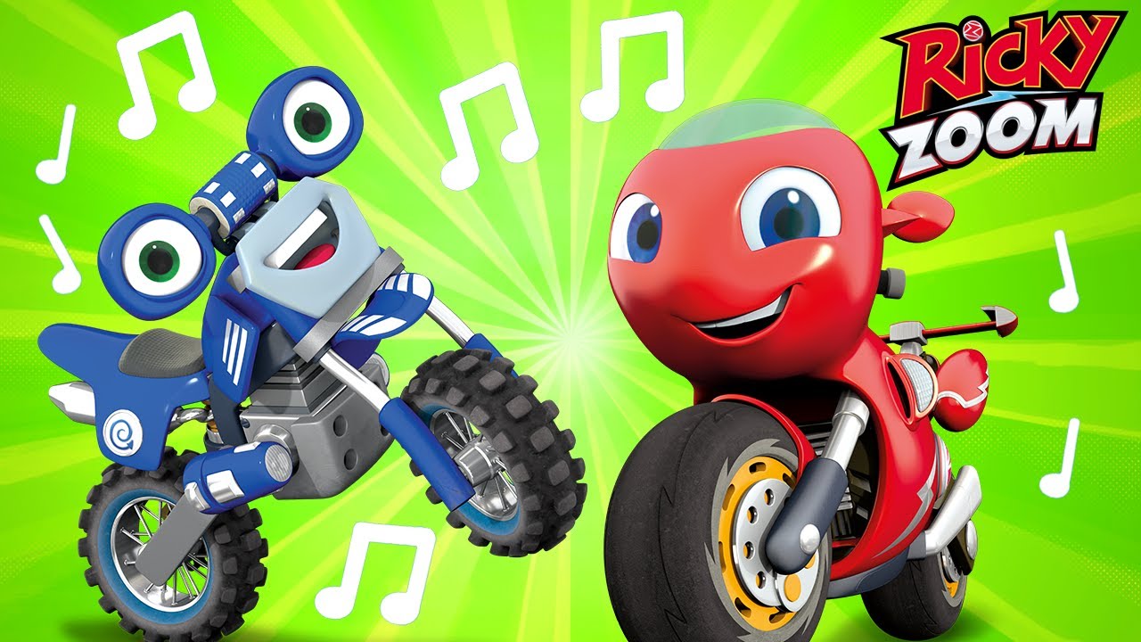 🎵Sing Along Compilation 🎵 Ricky Zoom ⚡Cartoons for Kids | Ultimate Rescue Motorbikes for Kids