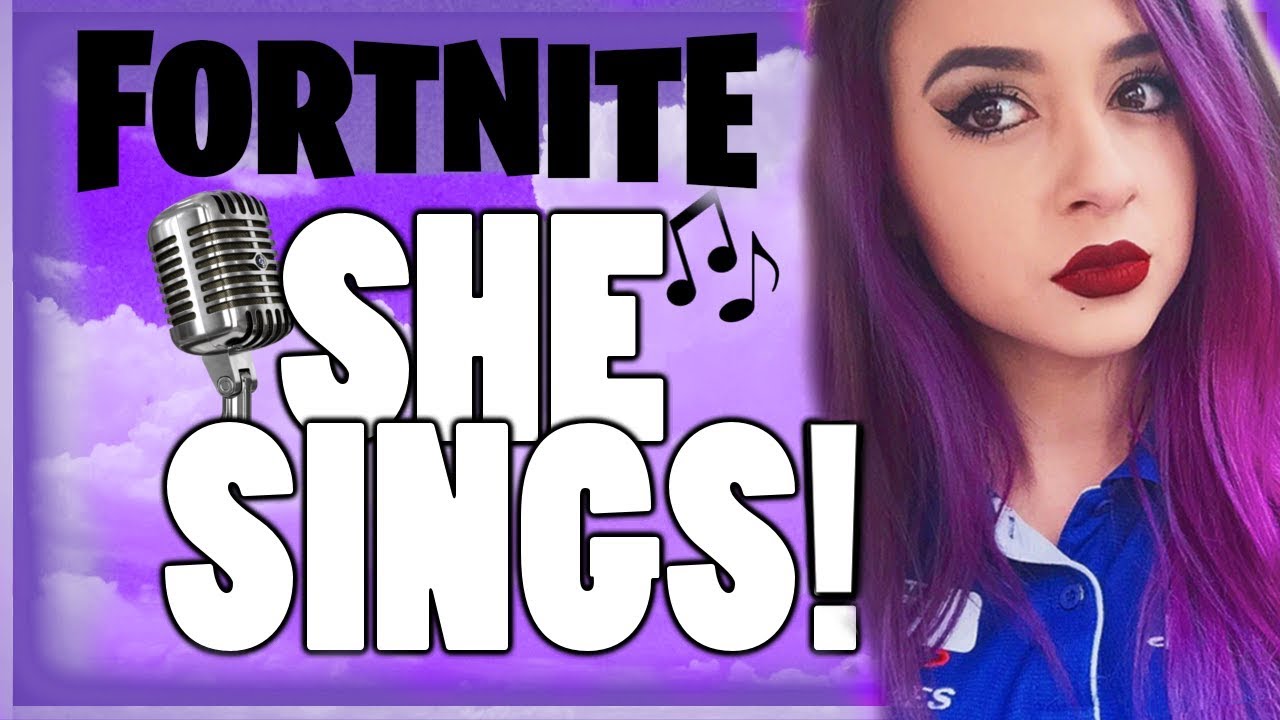 Singing on Fortnite..