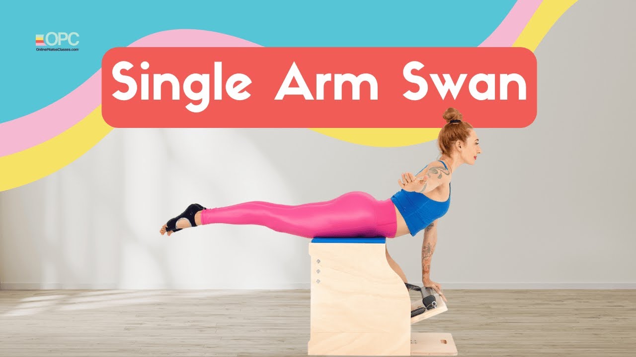 Single Arm Swan on the Wunda Chair | Online Pilates Classes