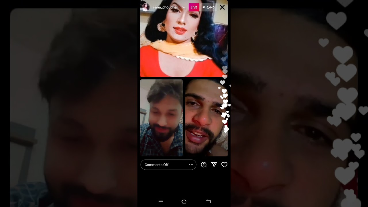 sinta bhai Instagram live in a few minutes//comedy Billa mor//