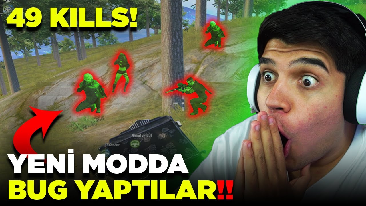 SIRALAMA 1'DE BUG YAPTILAR!! TOPLAM 49 KILL ALDIM!! 😮 | PUBG Mobile