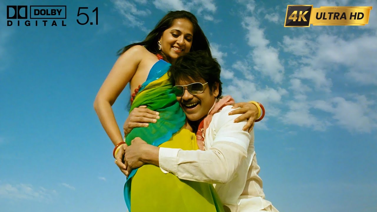 Sirisha Sirisha 4K Video Song | Ragada | Nagarjuna, Anushka Shetty, Priyamani