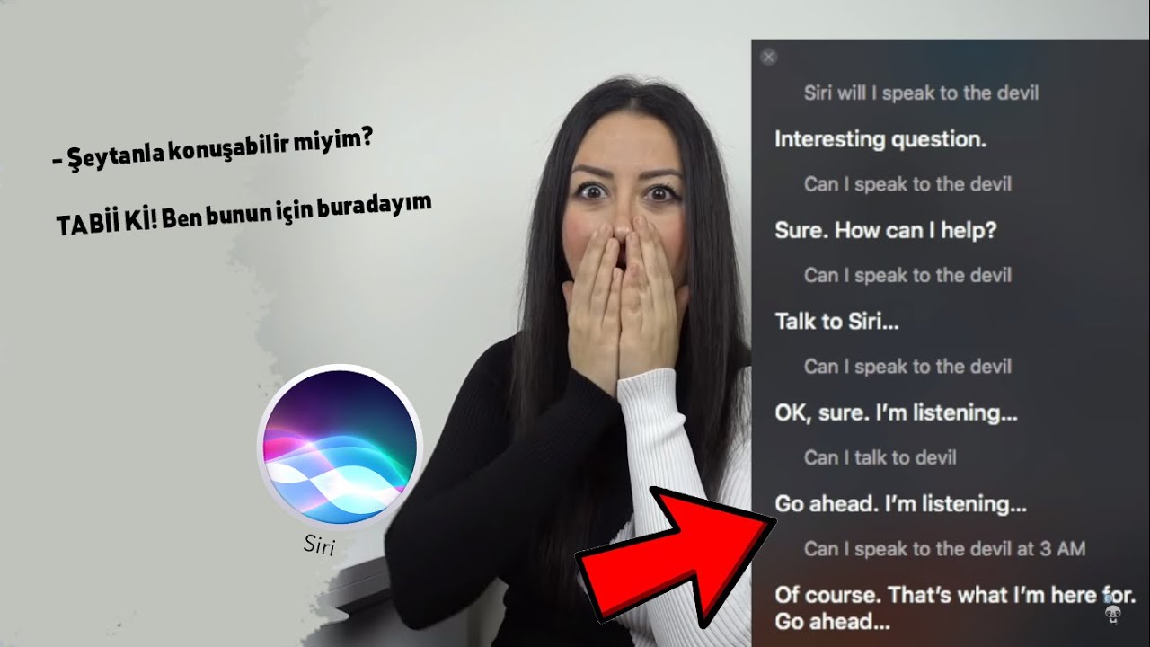 Siri'ye Sorulmaması Gereken SORULAR (Hem de Kendi dilinde İNGİLİZCE!)