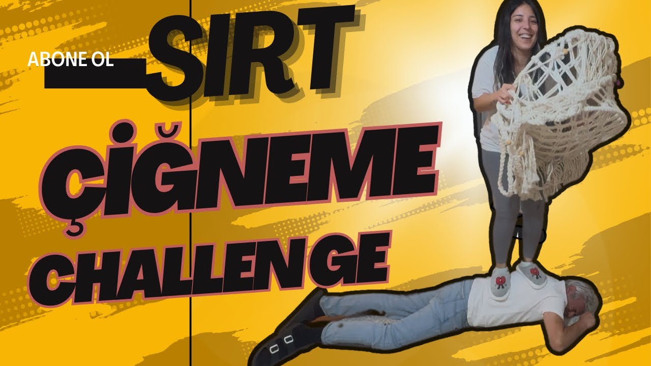 SIRT ÇİĞNEME CHALLENGE | SÜPRİZ SONLU 📍📍