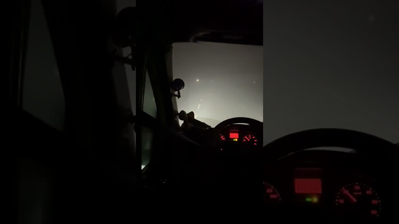 Sisli havada önünüzü göremiyorsanız cep telefonu kamerası ile biraz daha uzağı görürsünüz 😂