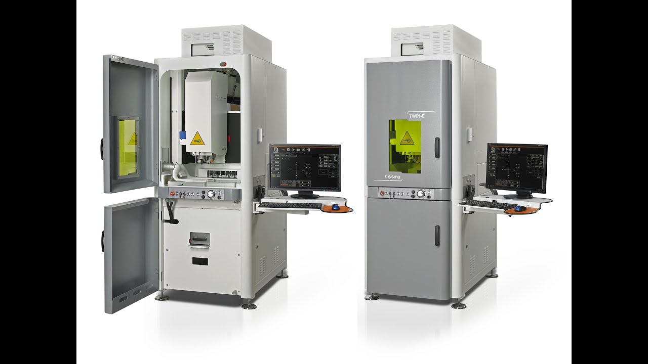 Sisma TWIN-E combined milling and laser system - release 2015
