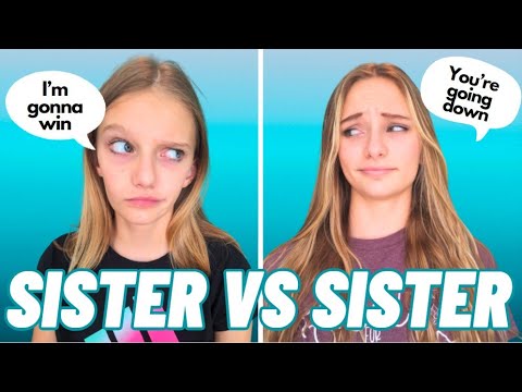 SISTER VS SISTER *competitive 😲