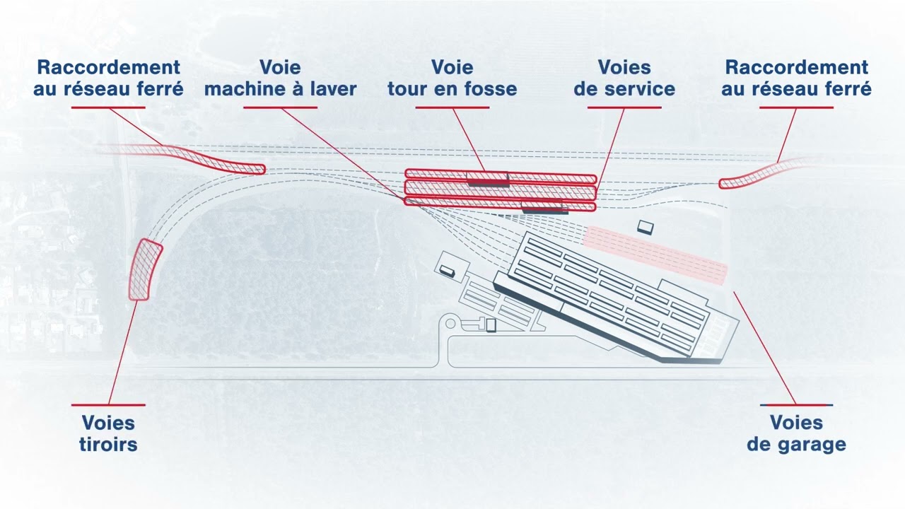 Site de Maintenance et Remisage LISEA - Marcheprime