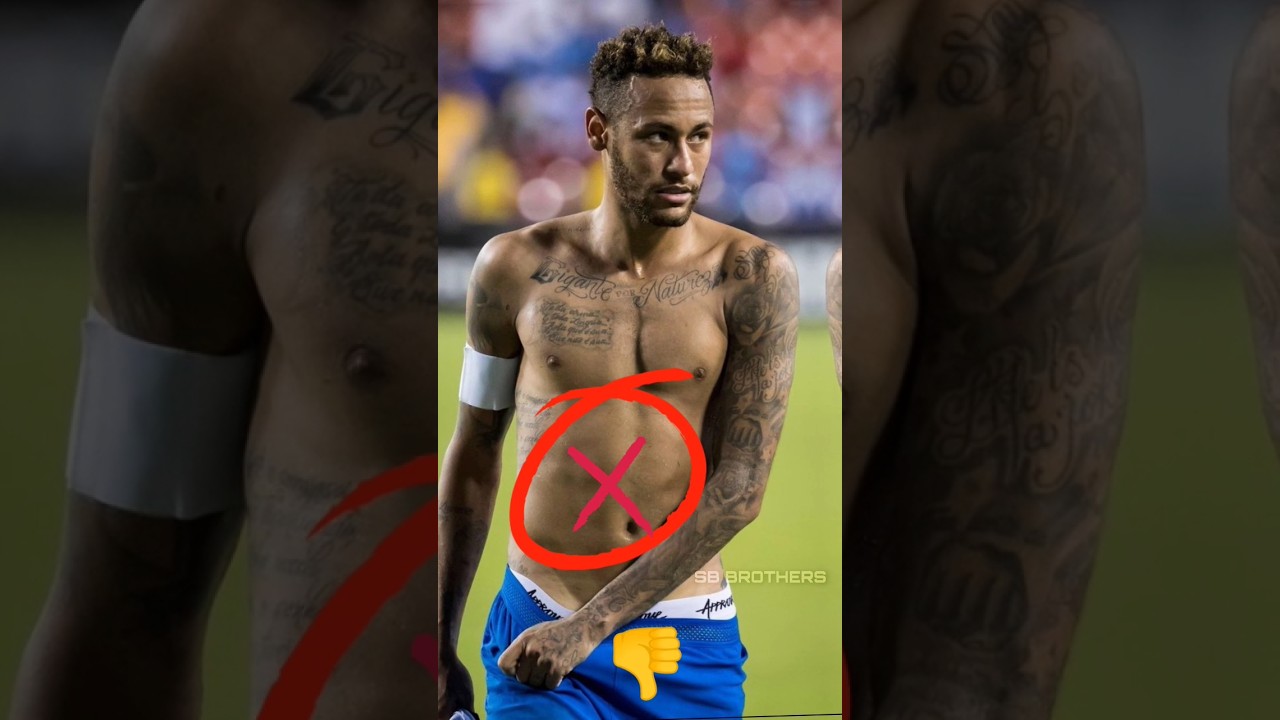 Six Pack😍 Comparison Messi vs Neymar vs Mbappe vs Ronaldo 🔥 #shorts