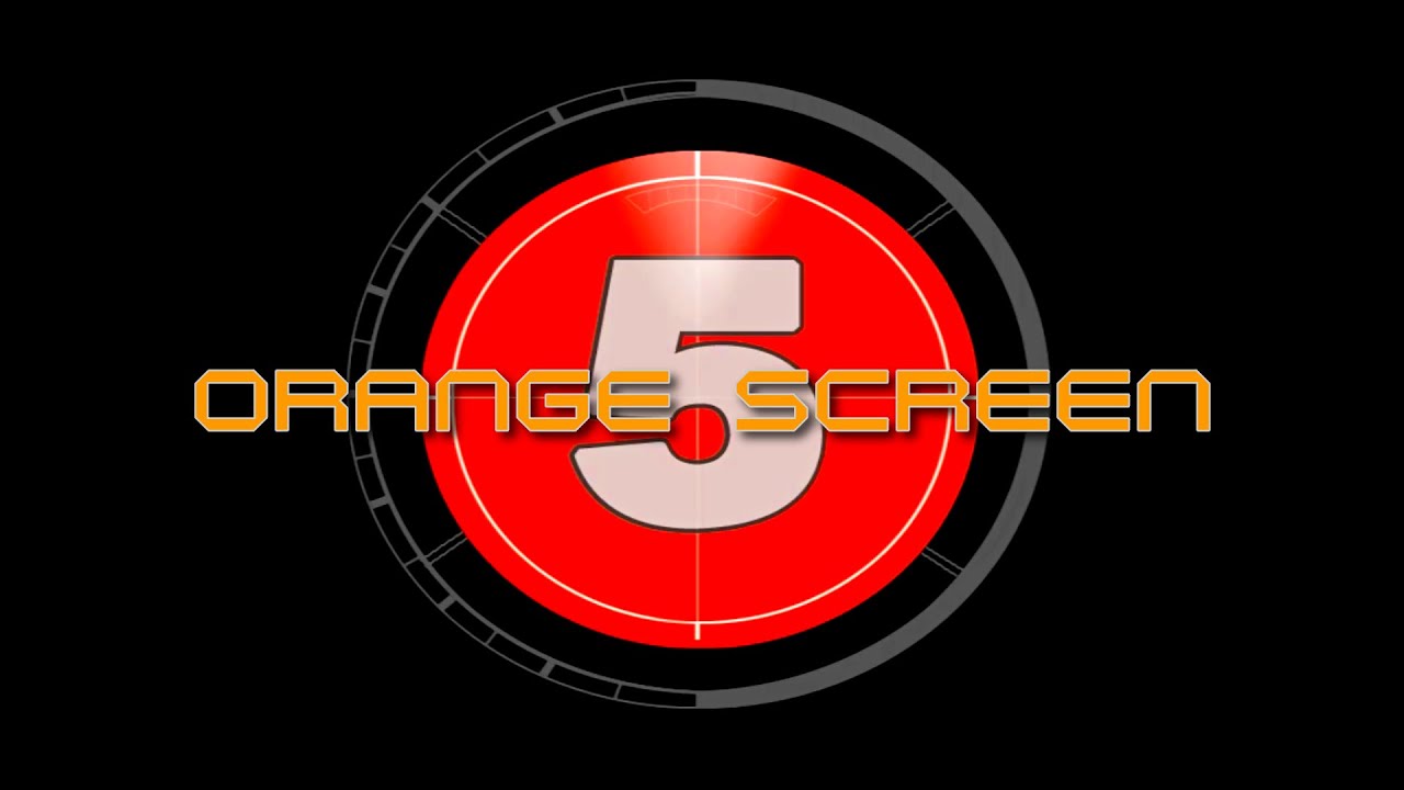 Sixty Minutes Orange Screen l Screensaver Without Sound l 1080p HD
