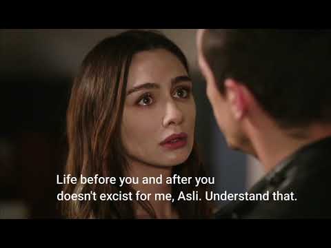 Siyah Beyaz Aşk 28. AsFer kiss part 2 ( English subs)