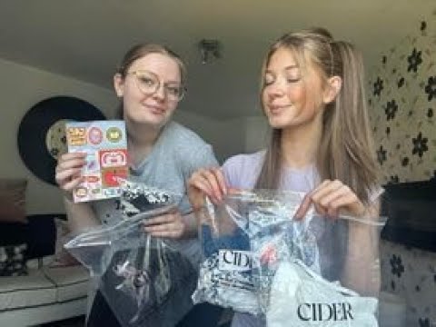 SIZE 6 VS 18 CIDER TRY ON HAUL!!!!!!!!