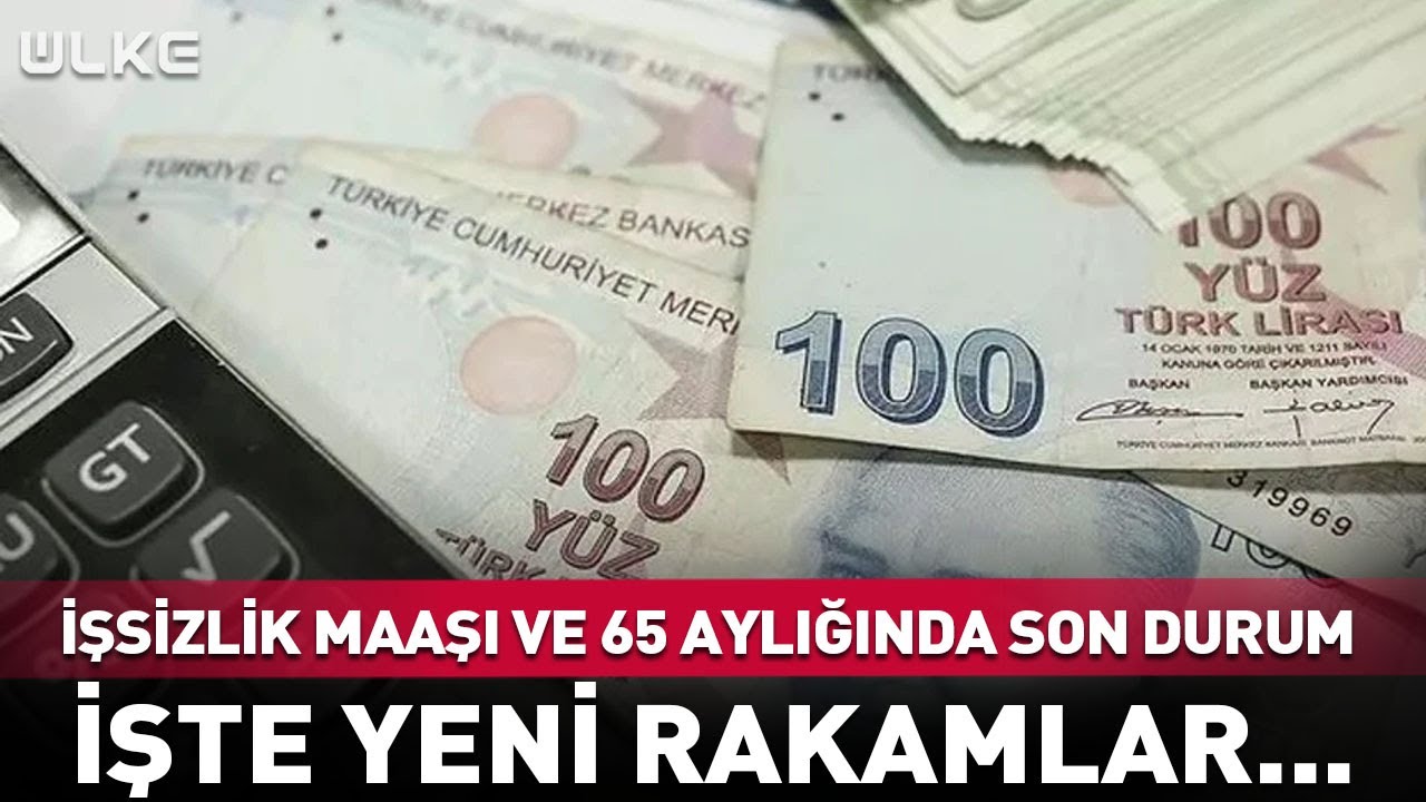 İşsizlik Maaşı ve 65 Yaş Aylığı Ne Kadar Odu? İşte Güncellenen Yeni Rakamlar... #haber