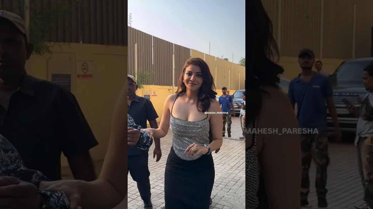 Sizzling hot @ImKajalAggarwal for #Sikandar trailer launch 😍🔥💥#kajalaggarwal #bollywood #kajal