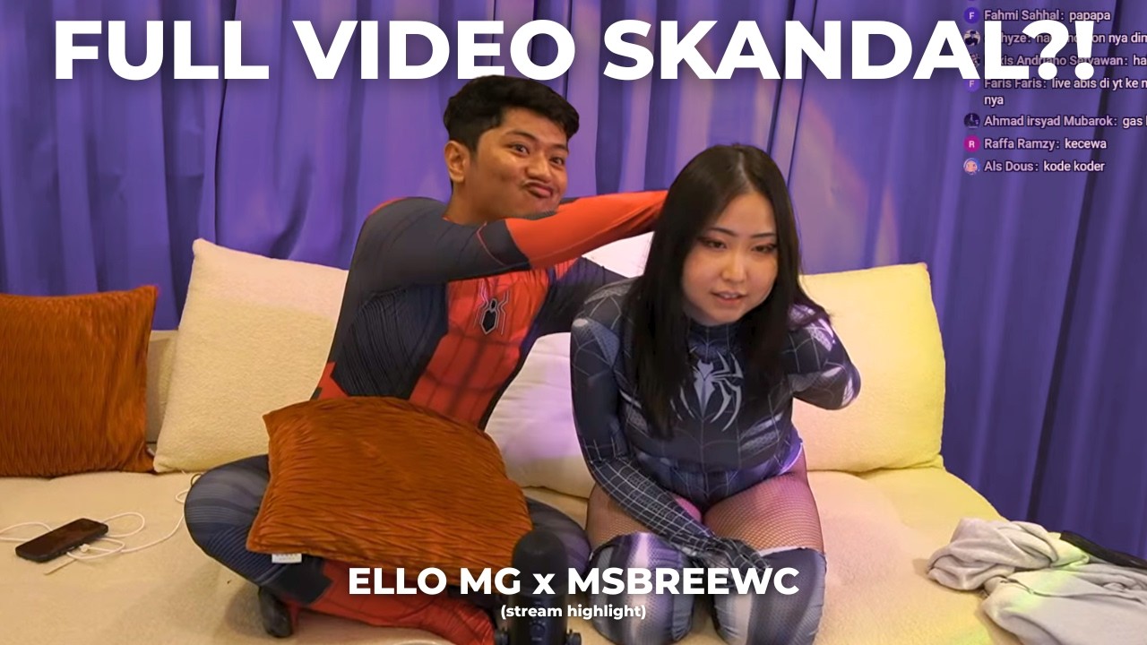 SKANDAL 7 MENIT ELLO MG X MSBREEWC⁉️😱 - Highlight Stream