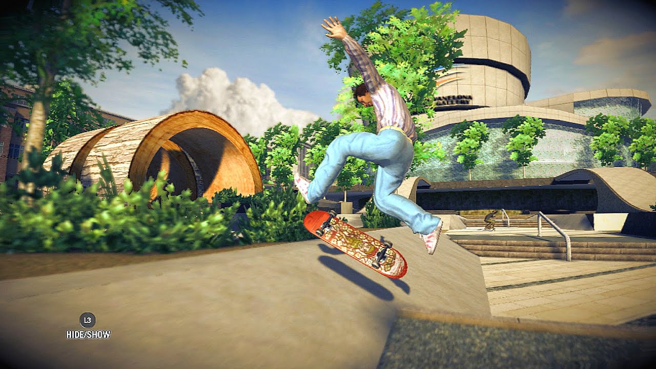 Skate 1 is the best part 2 - smooth realistic lines