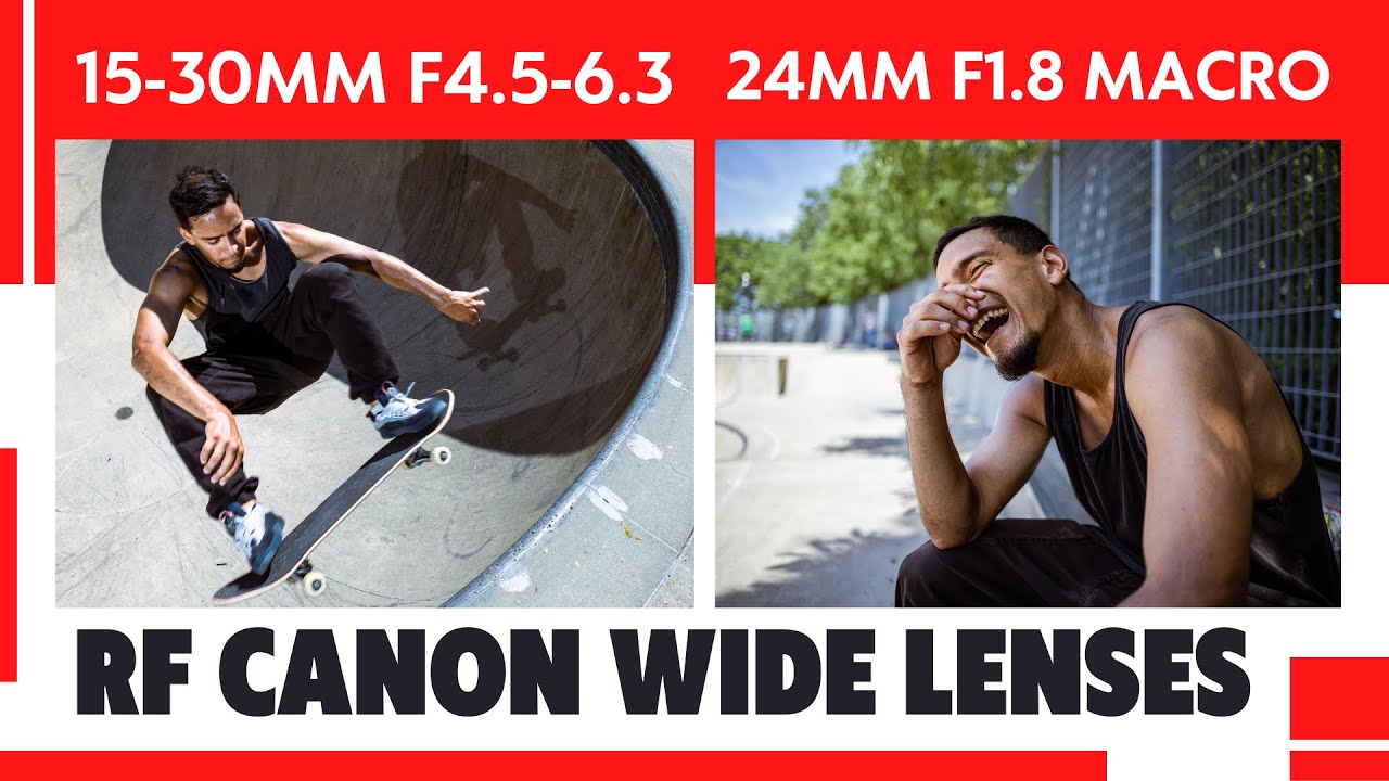 Skate Photography with Canon Wide Angle Lenses