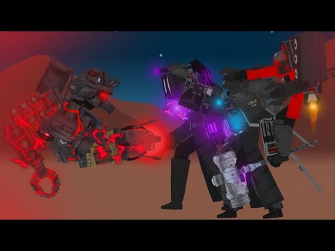 Skibidi fight Astro Juggernaut vs Titan Camera man,Titan Speaker man,Titan tv man [DC2] Animation
