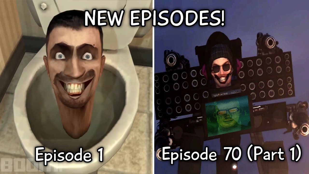 Skibidi Toilet 1 - 70 Part 1 All Episodes (60 FPS REMASTERED) Astro Toilet Killed DJ (Episode 78?)