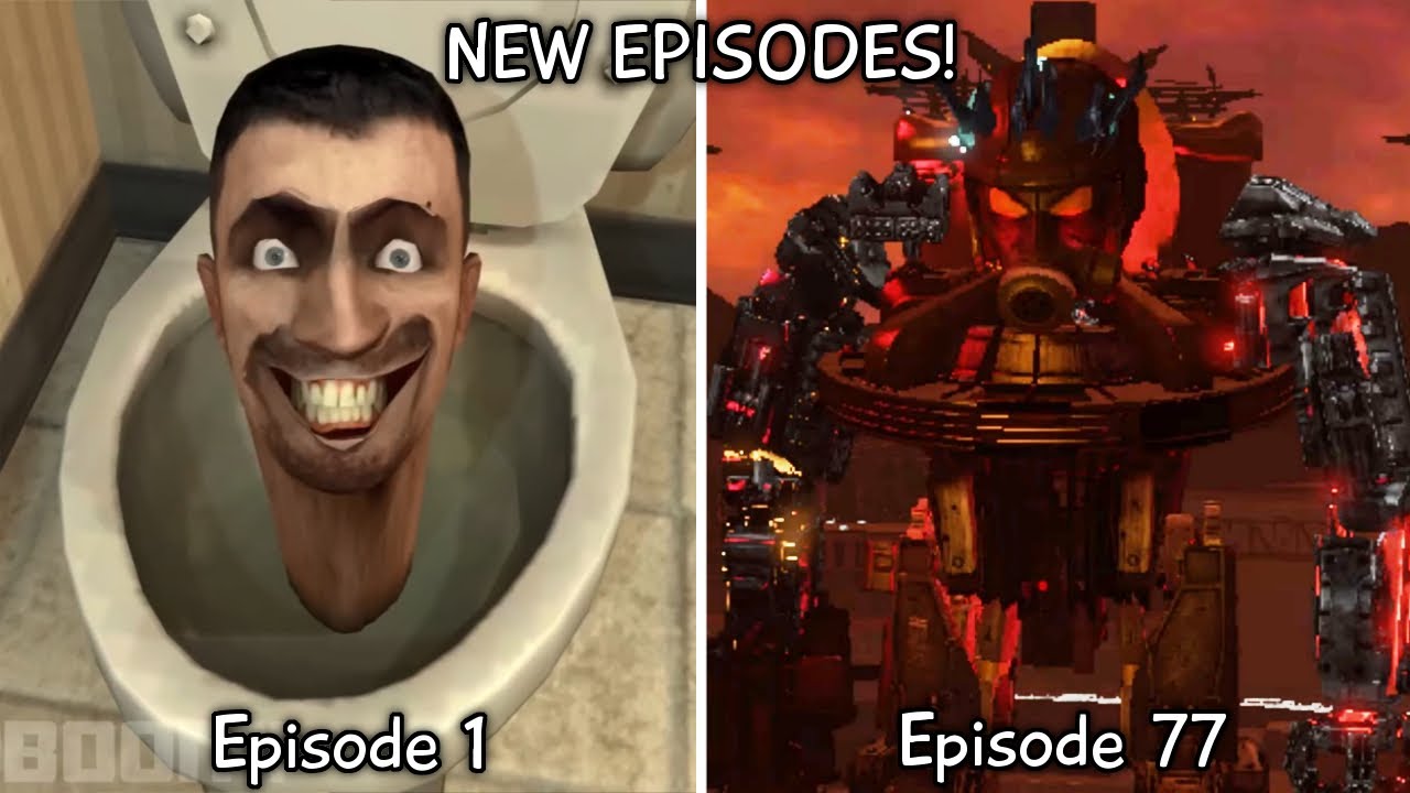 Skibidi Toilet 1 - 77 ALL Seasons & New Episodes (60 FPS REMASTERED) Computer Race (Episode 78?)