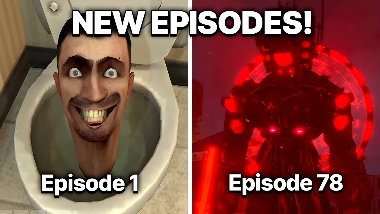Skibidi Toilet 1 - 78 All Episodes (Episode 79?)