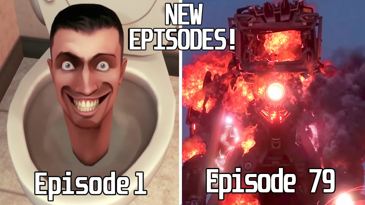 Skibidi Toilet 1 - 79 ALL Episodes (60 FPS REMASTERED) The Watchman of DOOM (Episode 79)